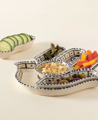 Hamsa Mezze Stoneware Server