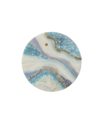 Birth Month Geode Crushed Art