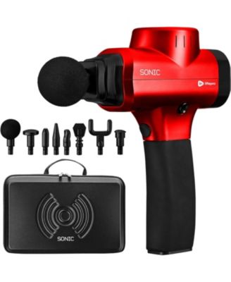 Deep Tissue Massage Gun with 8 Heads and 5 Speed Settings for Athletes and Muscle Relief