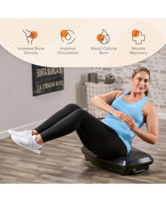 Hovert 3D Vibration Plate – Dual Motor, Oscillation & Lateral Motion for Whole Body Fitness