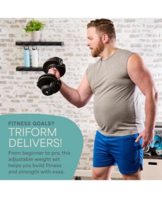 Adjustable Dumbbells Set with Rack - Quick Adjust Weights, Secure Grip, Compact Design for Home Gym - Available in 15lb, 25lb, 43lb, 55lb, and 90lb Options