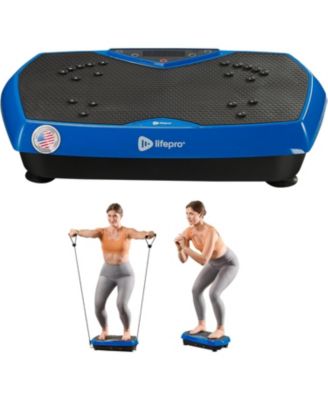 Vibration Plate Exercise Machine with Magnetic Acupoints – Full Body Vibration Platform Lymphatic Drainage Massager