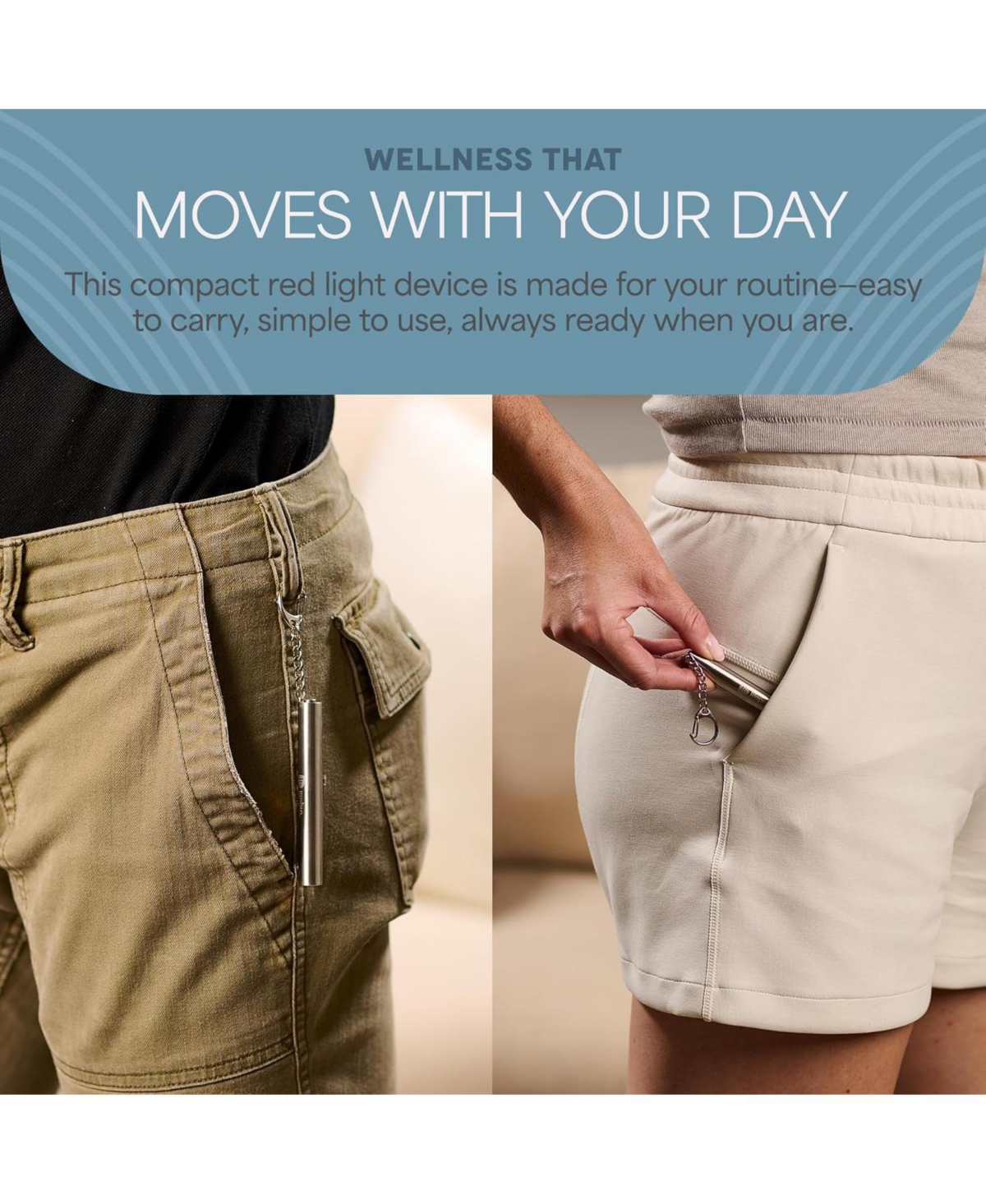 Lifepro Infrared & Red Light Therapy Device – Portable Near Infrared Light for Joint & Muscle Pain Relief – Compact Design for Body & Fa