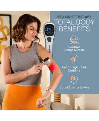 Infrared & Red Light Therapy Device – Portable Relief for Joint, Muscle & Body Pain – 3 Wavelengths for Inflammation – Compact Design for Face & Full Body Use