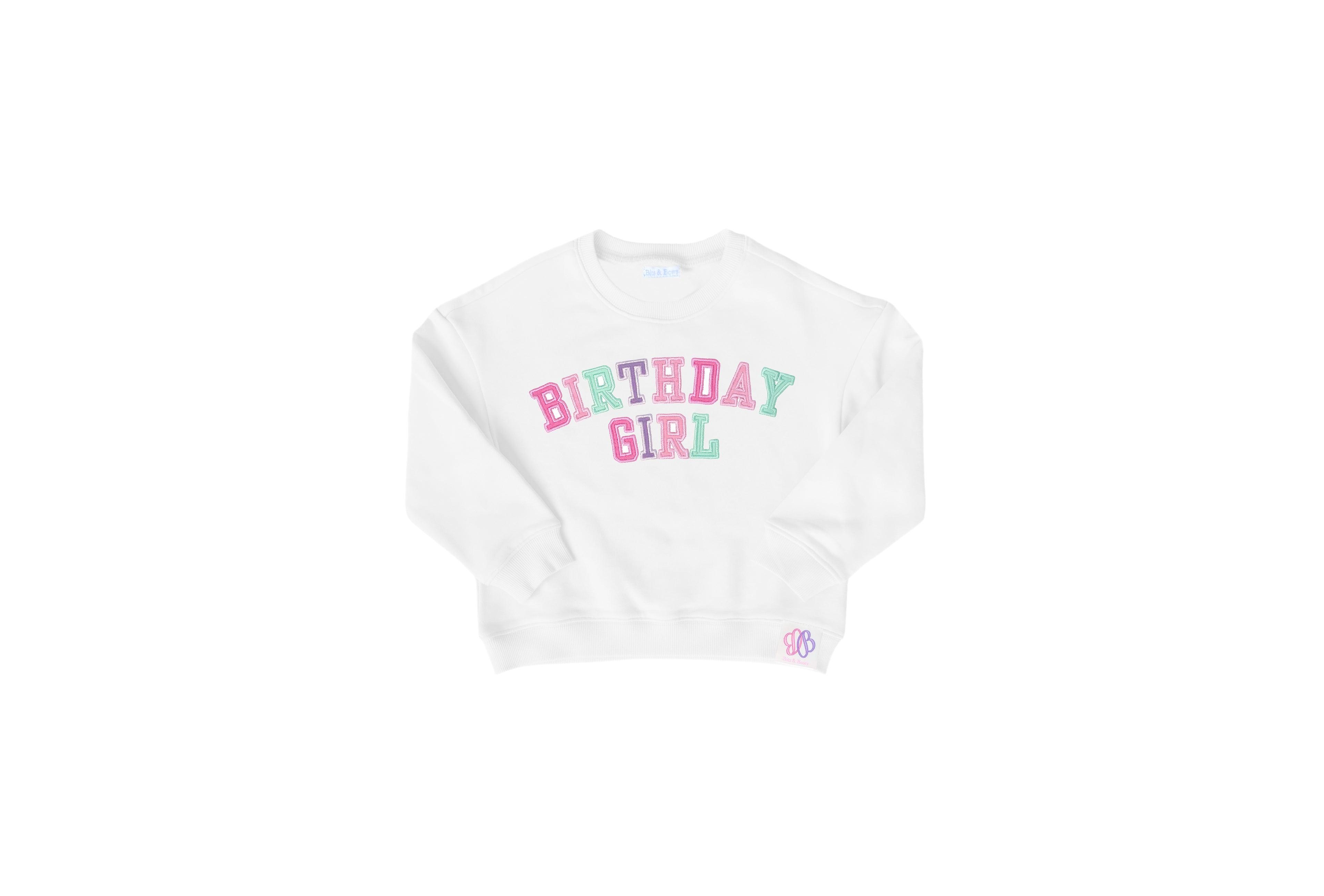 Bits & Bows Toddler Birthday Sweatshirt
