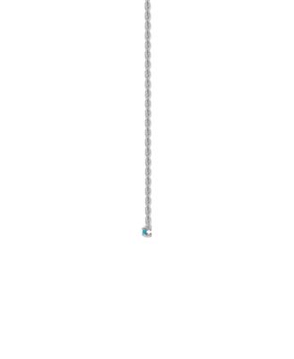 Lab-Grown Sapphire (5/8 ct. t.w.) Necklace in Sterling Silver (also in Multi-Stone)