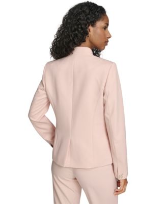 Women's Collarless Open-Front Jacket