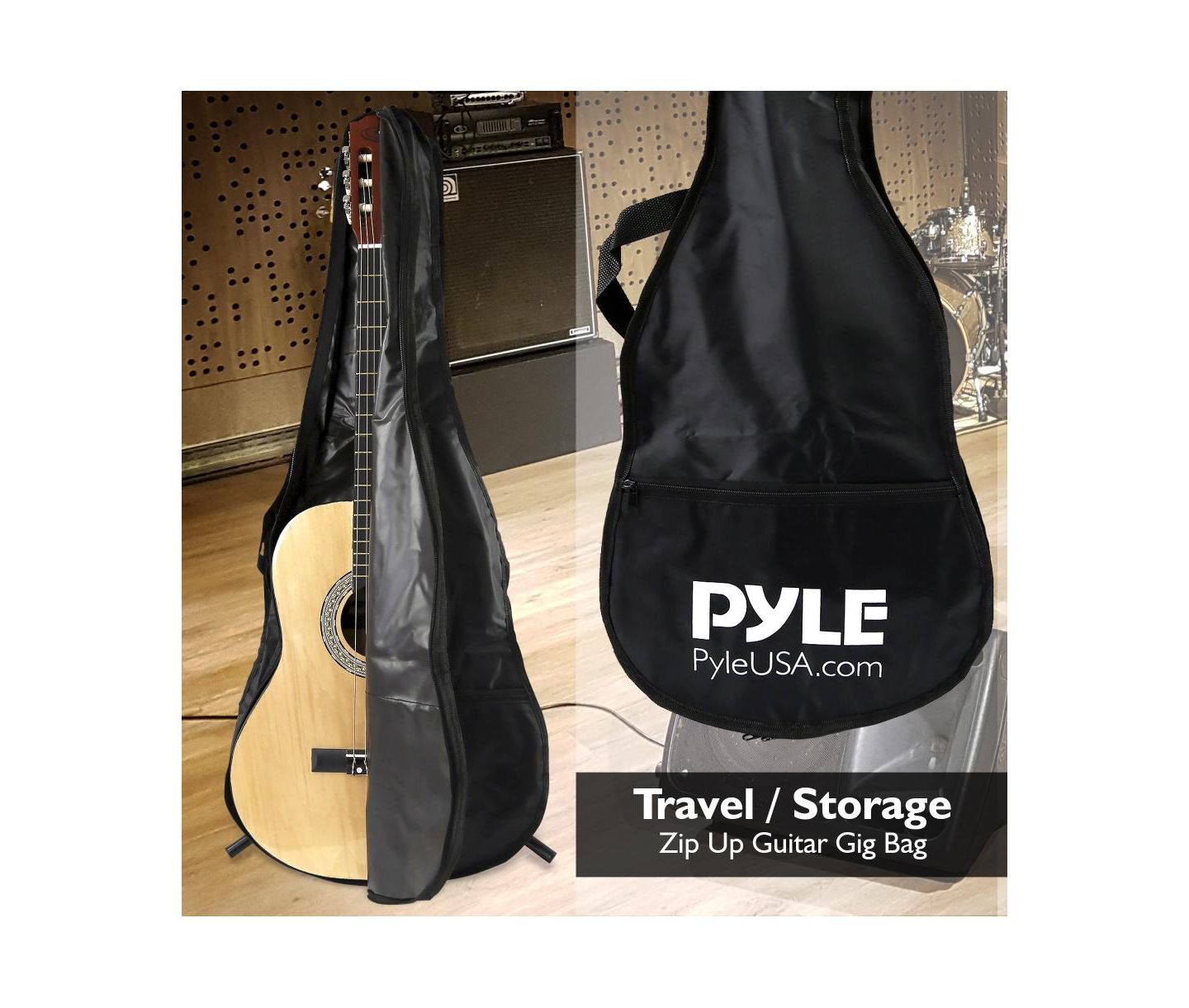 Детские игрушки Pyle 3/4 Scale Classic Guitar Kit with Digital Tuner, Ages 8-13 — фото 6