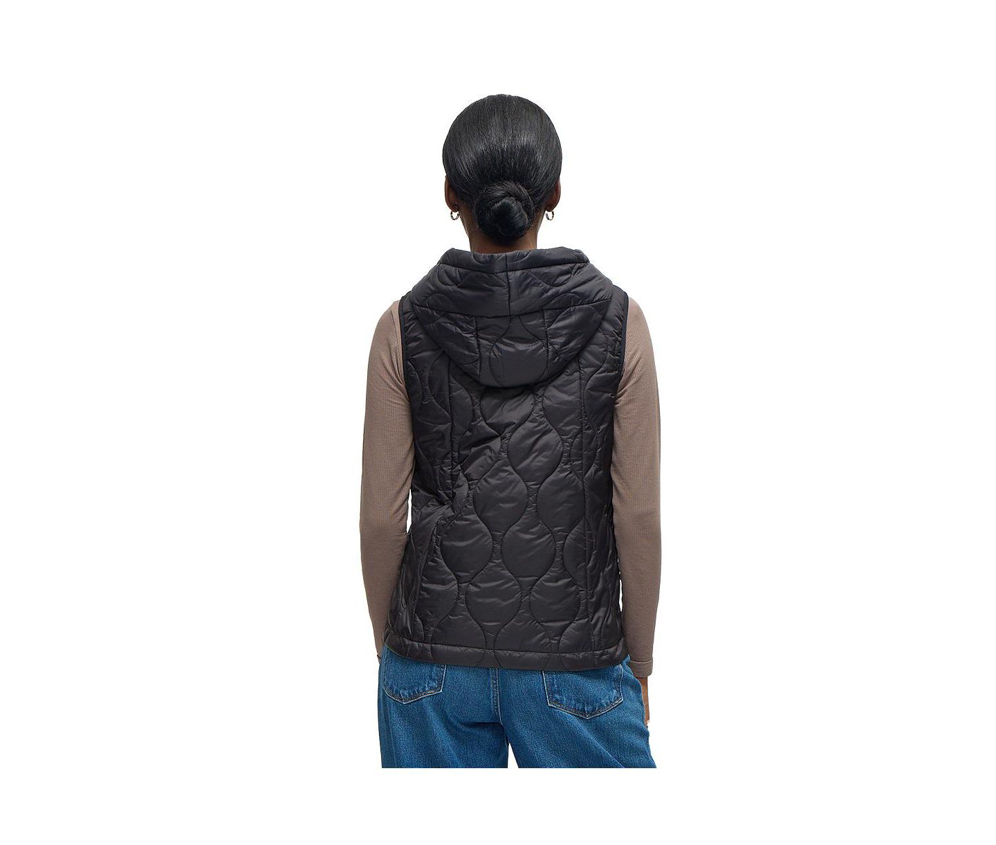 Женские жилеты Maternity Ingrid + Isabel Quilted Vest, цвет: Чёрный — фото 3