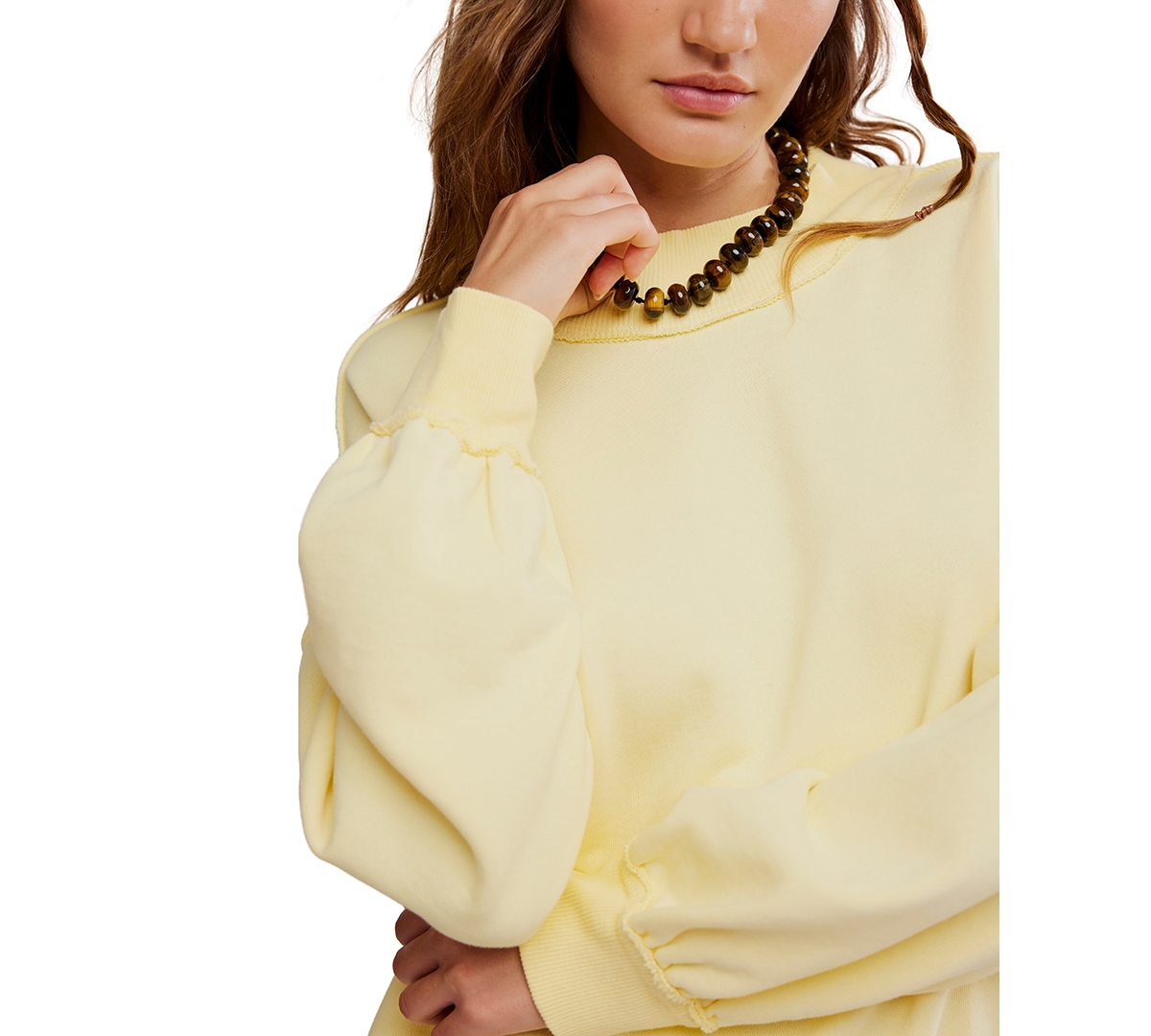 Free People Women's Palm Springs Mock Neck Top