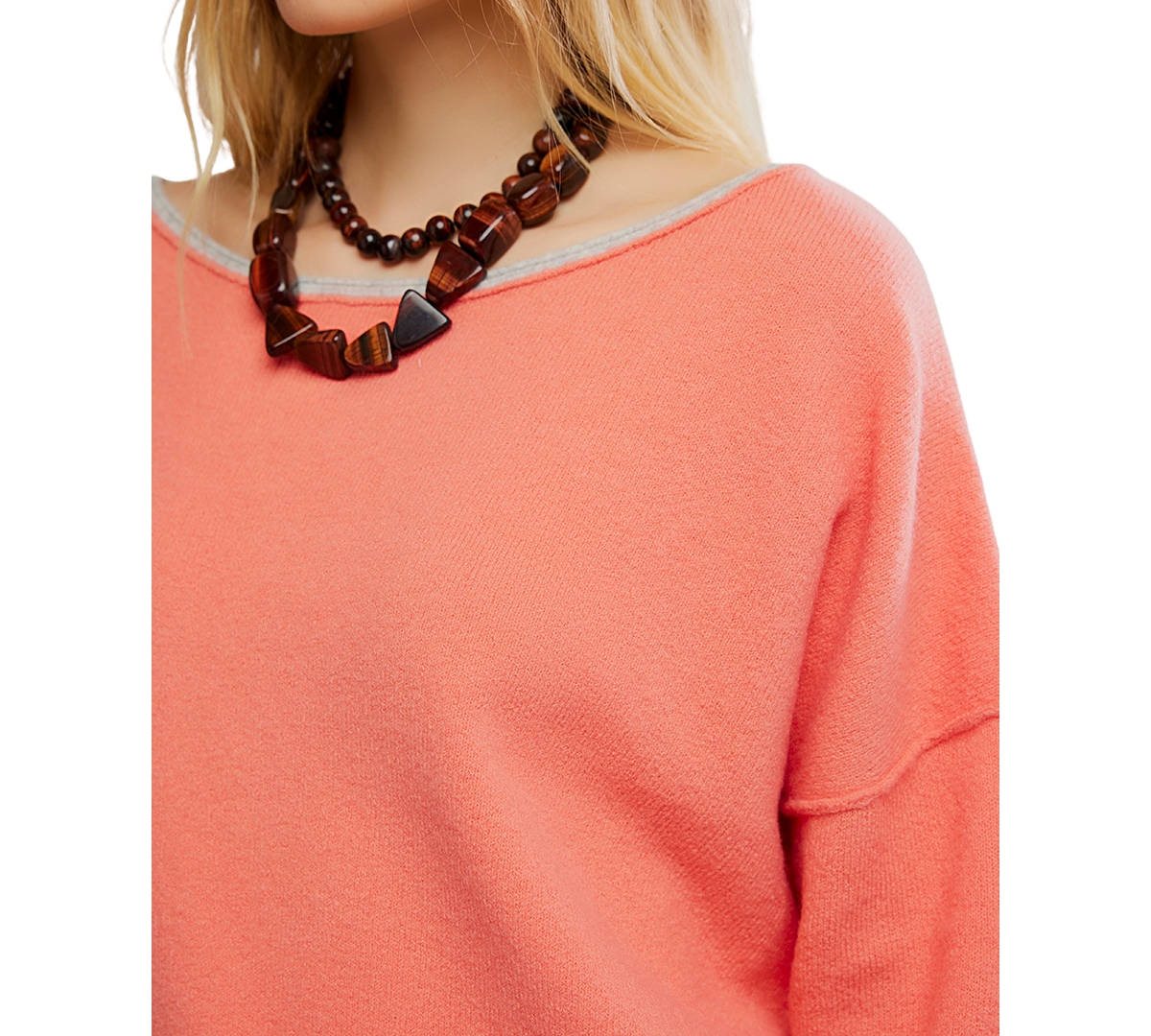 Free People Women's Pull-On Long-Sleeve Sweater