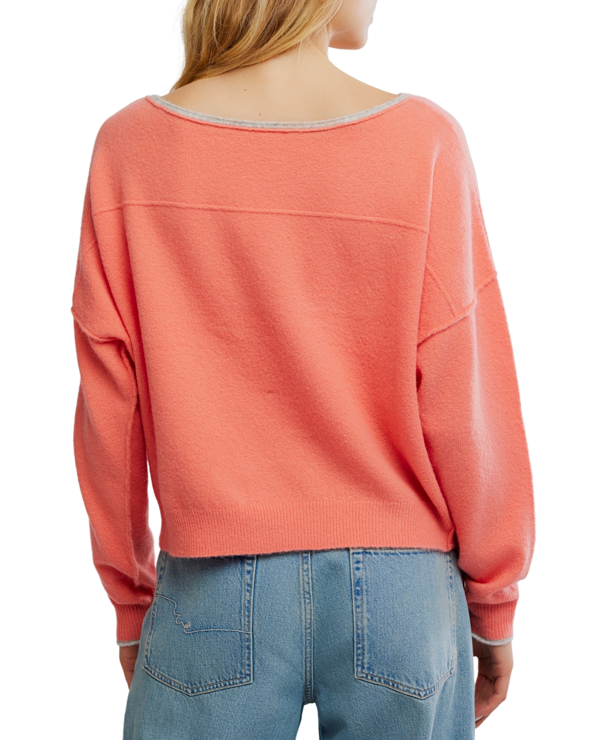 Free People Women's Pull-On Long-Sleeve Sweater