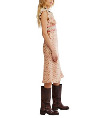 Women's Bali Belle Deep V-Neck Midi Dress