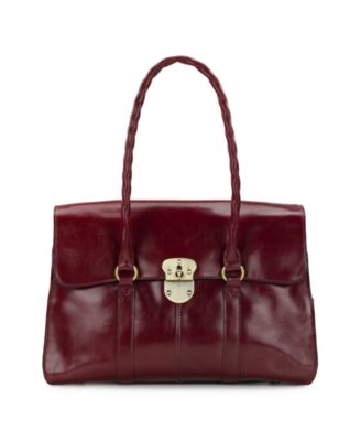 Vienna Medium Twist-Lock Satchel Bag