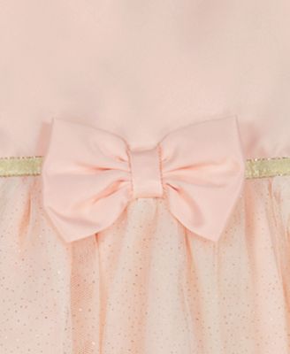 Baby Girls' Fit and Flare Dress and Long-Sleeve Coat, 2-Piece Set