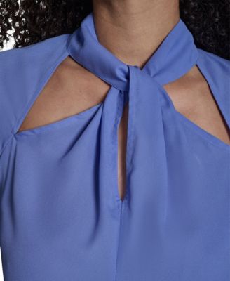 Women's High Neck Short-Sleeve Top