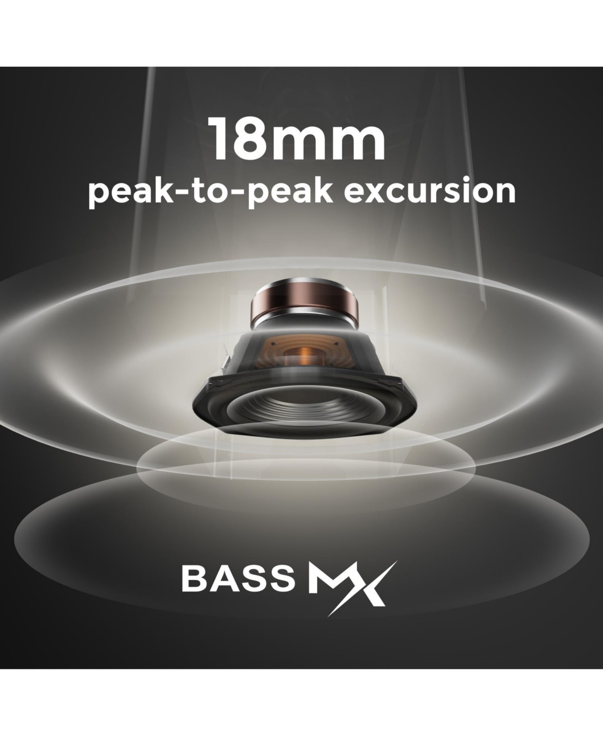 Ultimea Poseidon M60 Boom 5.1ch Dolby Atmos Sound System, 340W Peak Power, 5 Full-Range Drivers, Wired Subwoofer