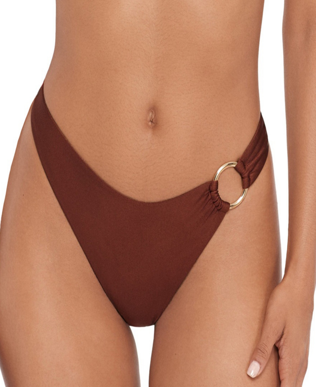 Steve Madden Women's Scoop Hipster Bottoms In Brown
