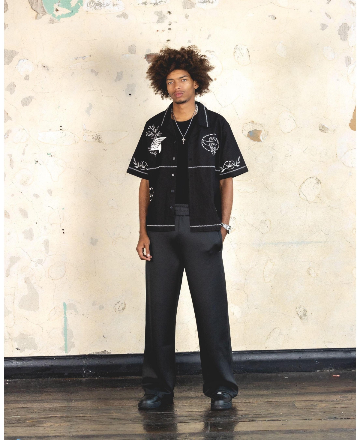 mnml Men's Wide Leg Trackpant