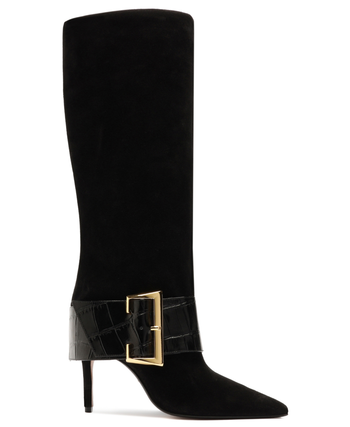 Schutz Women's Beatrix Pointed Toe Dress Boots In Black