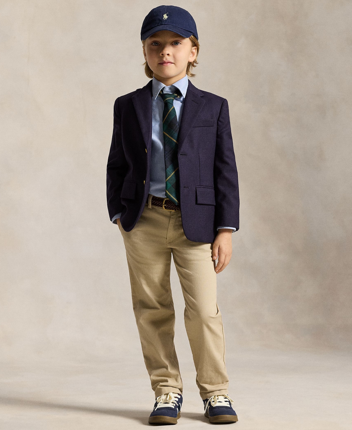 Polo Ralph Lauren Toddler and Little Boys Straight Fit Twill Pant
