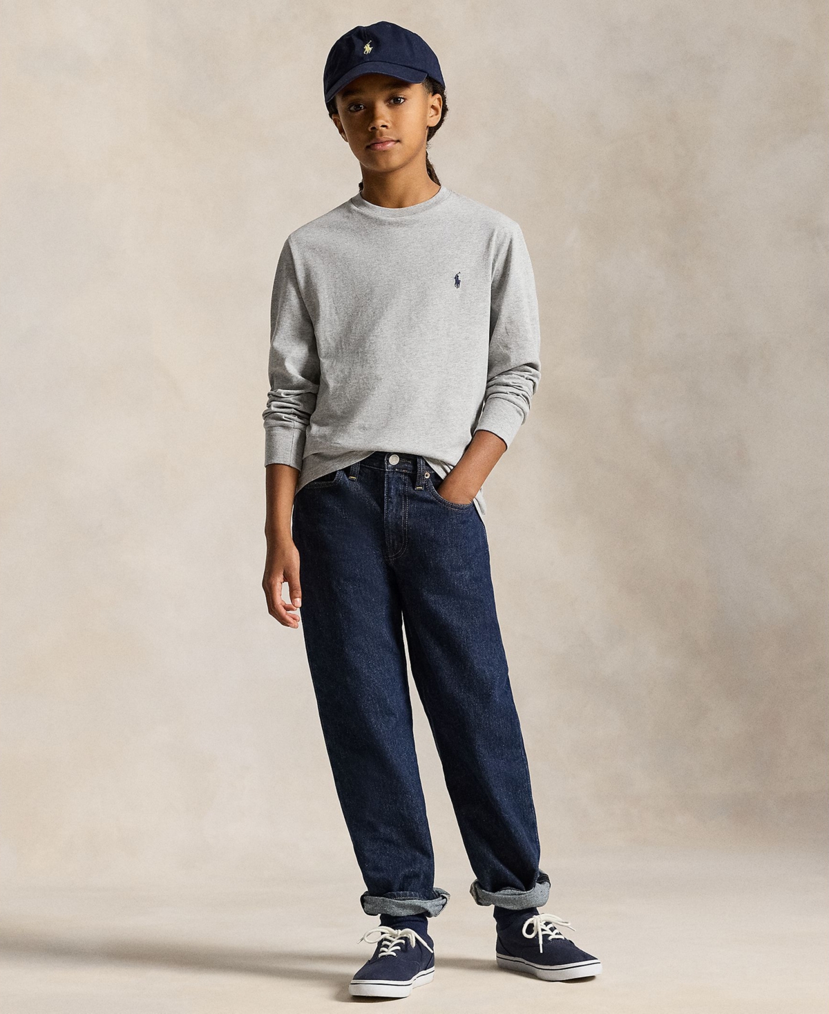 Polo Ralph Lauren Big Boys Cotton Jersey Long-Sleeve T-shirt