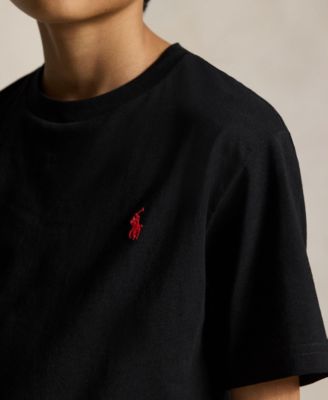 Boys' 8-20 Cotton Jersey Crewneck T-Shirt