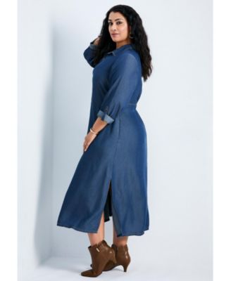 Women's Joanne Denim Shirtdress