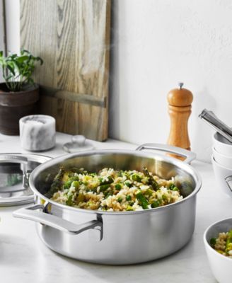 Industry 5 Stainless Steel 4-Quart Deep Saut&eacute; Pan