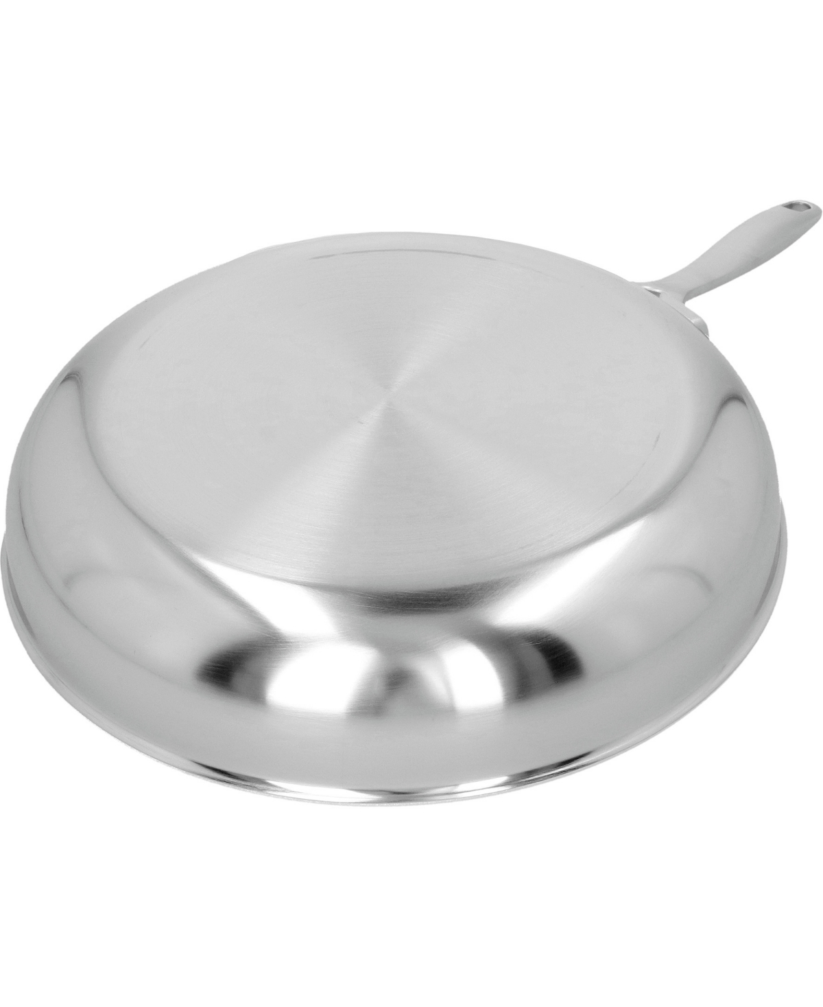 Demeyere Industry 5 Stainless Steel 11" Fry Pan In Metallic