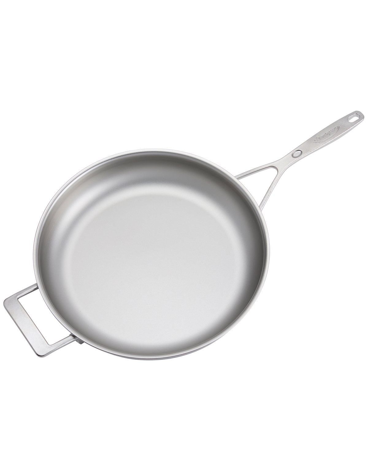 Demeyere Industry 5 Nanotouch Stainless Steel 12.5" Fry Pan In Metallic