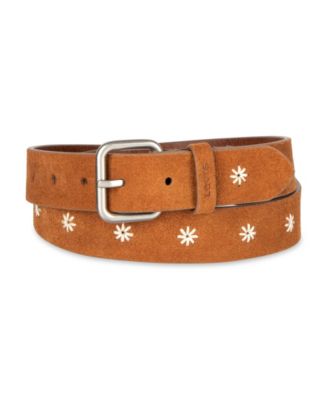 Levi\'s Floral Accent Belt Concept - Green, Pink, Gold Ash & Rose Anabel Belt - Embroidered Burgundy and Blue  main image 4