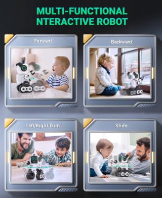 Smart RC Robot Toy for Kids Ages 3+ Years with Voice Change, Coin Bank