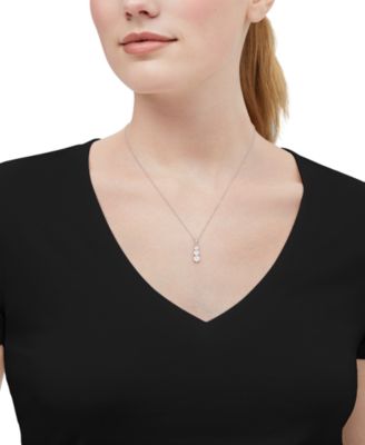 Lab-Grown Diamond Pendant Necklace (1 ct. t.w.) in Sterling Silver