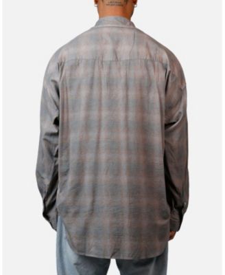 Men's Mem's Faded Print Flannel Shirt