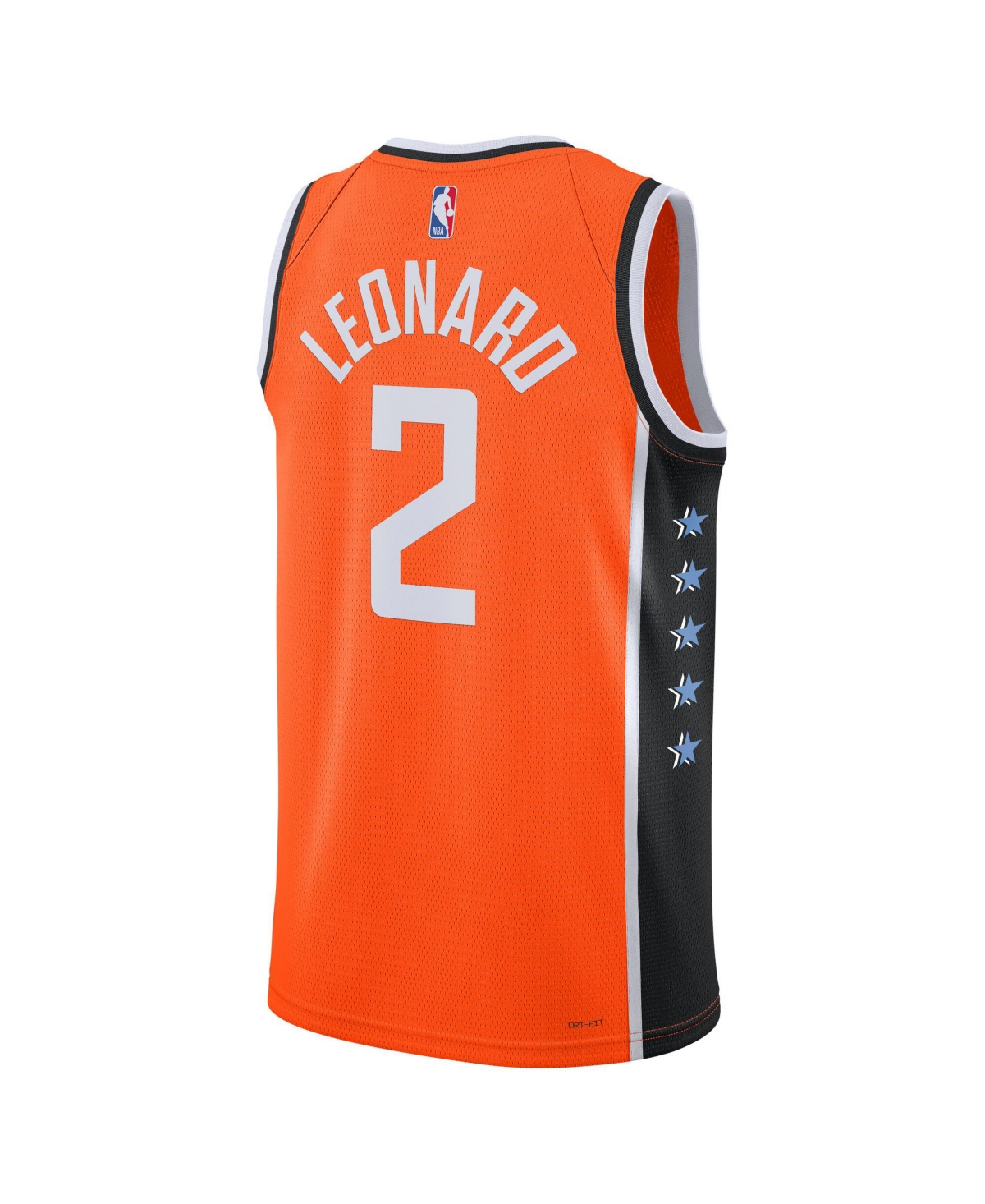 Nike Men's and Women's Kawhi Leonard Orange La Clippers 2025/26 City Edition Swingman Jersey