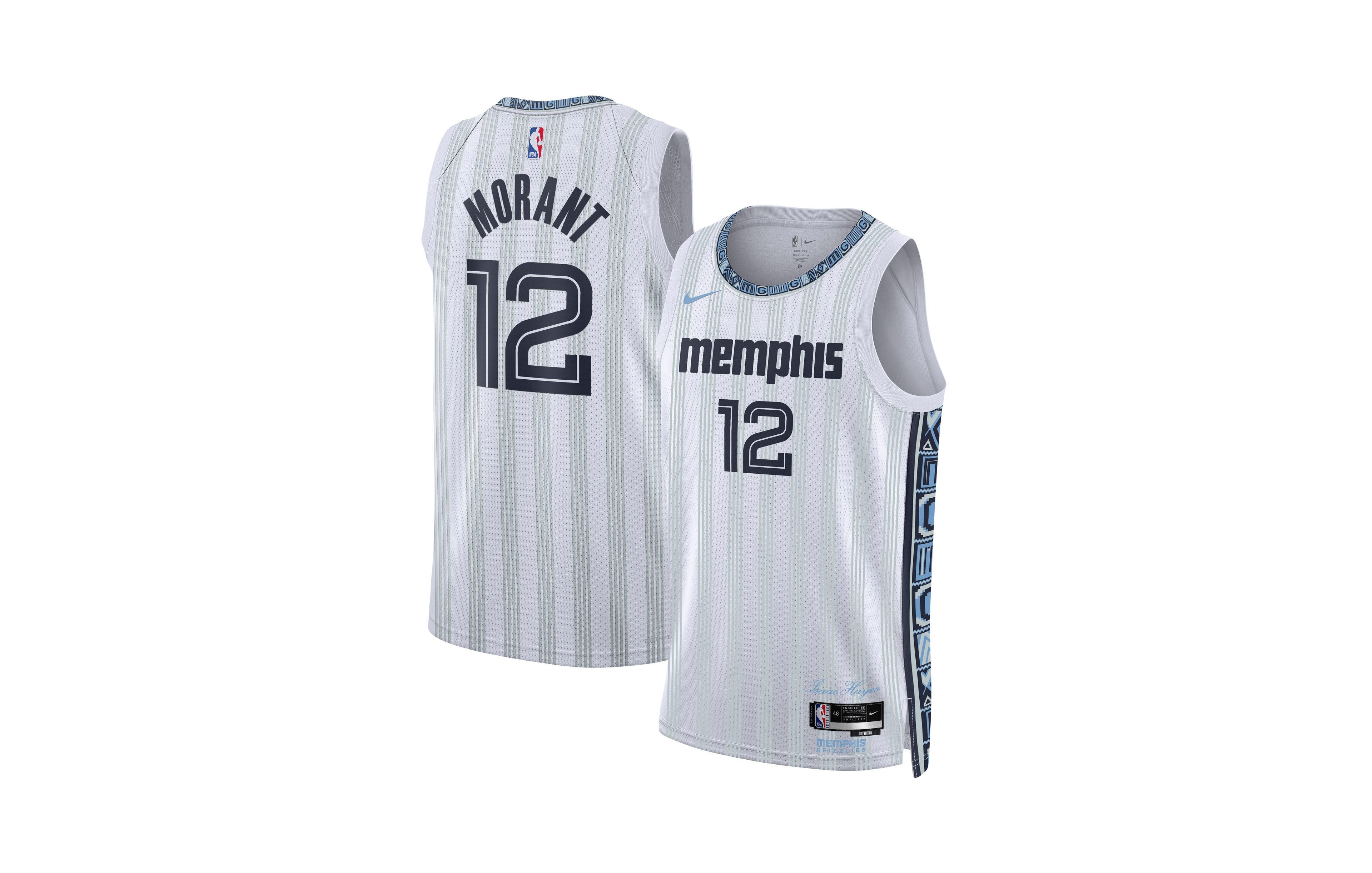 Nike Men's and Women's Ja Morant White Memphis Grizzlies 2025/26 City Edition Swingman Jersey