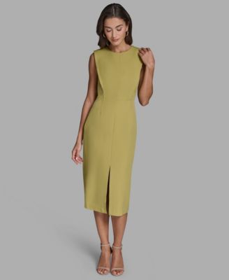 BCBG - Women's Crewneck Midi Dress
