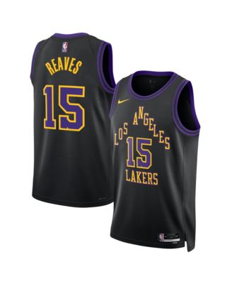 Nike - Men's and Women's Austin Reaves Black Los Angeles Lakers 2025/26 City Edition Swingman Jersey