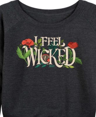 Plus Size French Terry Long Sleeve Pullover Top