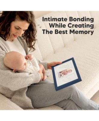 Duo Baby Hand and Footprint Kit, Baby Handprint Kit, Newborn Photo Frame, Baby Keepsake for New Mom