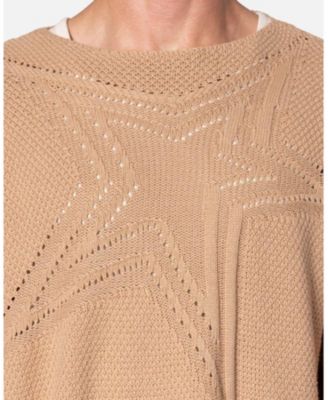 Men's Boat Neck Star Sweater