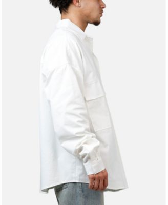 Men's Oversized Cotton Button Shirt
