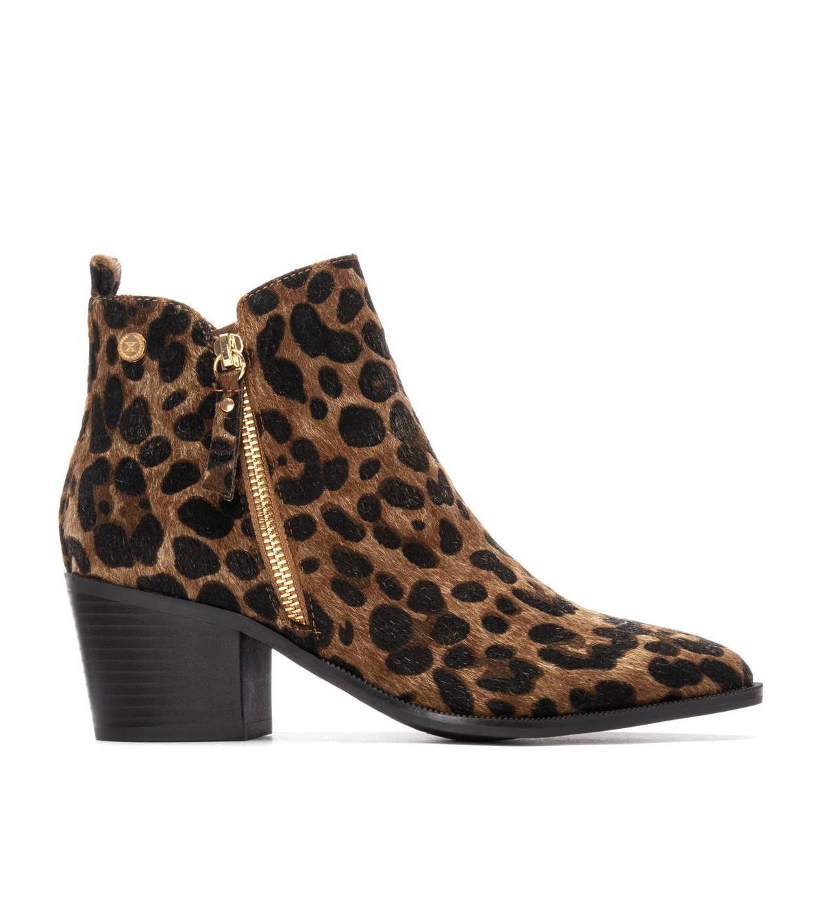 Xti Women's Suede Heeled Ankle Booties