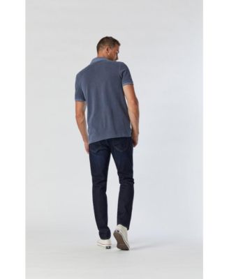 Men's Mavi Jake Slim Leg In Rinse Brushed Williamsburg Denim