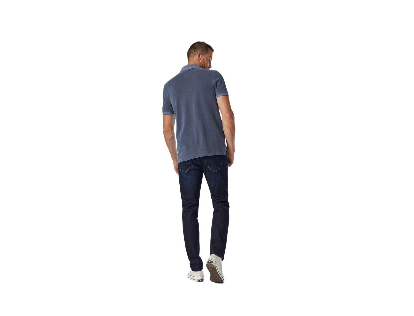 Мужские джинсы Mavi Jeans Jake Slim Leg In Rinse Brushed Williamsburg Denim — фото 2