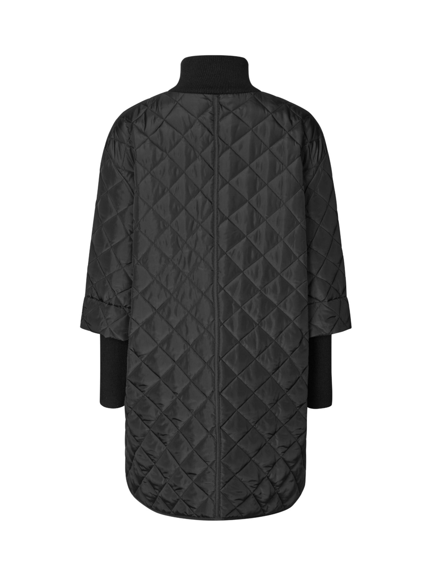 Женское пальто Masai Copenhagen Talvire High Neck Long Sleeve, цвет: Чёрный — фото 4