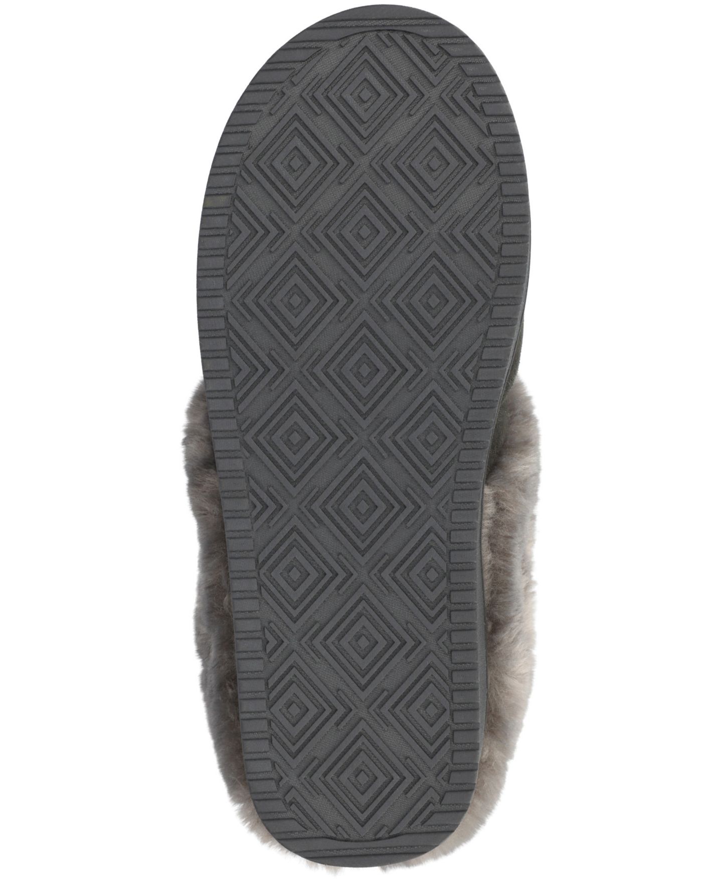 Женские сабо Journee Collection Blair Quilted Clog Slippers, цвет: Угольный — фото 6