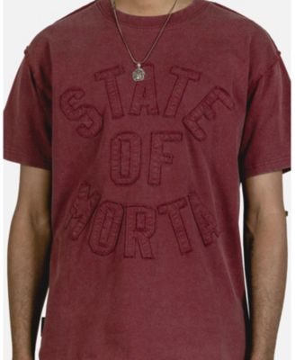Men's State Of Morta Applique T-Shirt, Red
