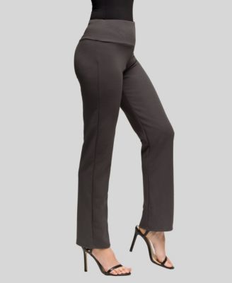 Petite Comfortable Stretch High Waist Dress Pants